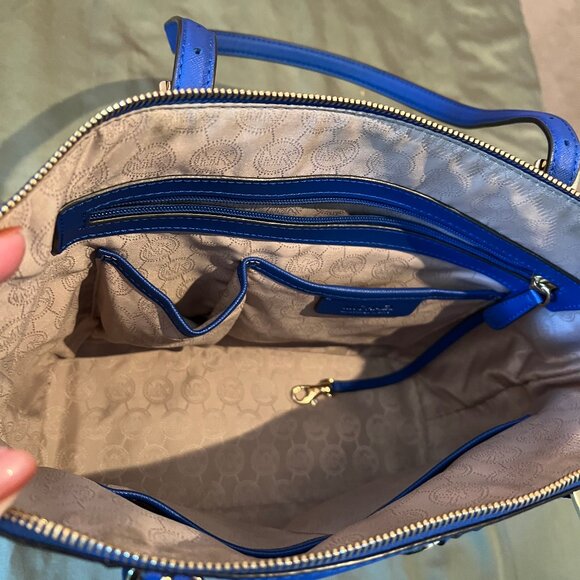 Michael Kors Blue Shoulder Bag - Picture 3 of 3